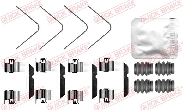 QUICK BRAKE 109-0102 - Zubehörsatz, Scheibenbremsbelag