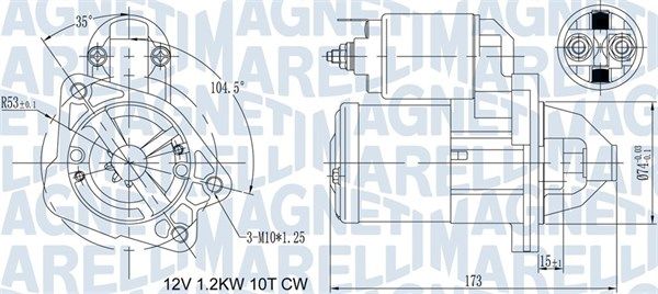 MAGNETI MARELLI 063721469010 - Starter