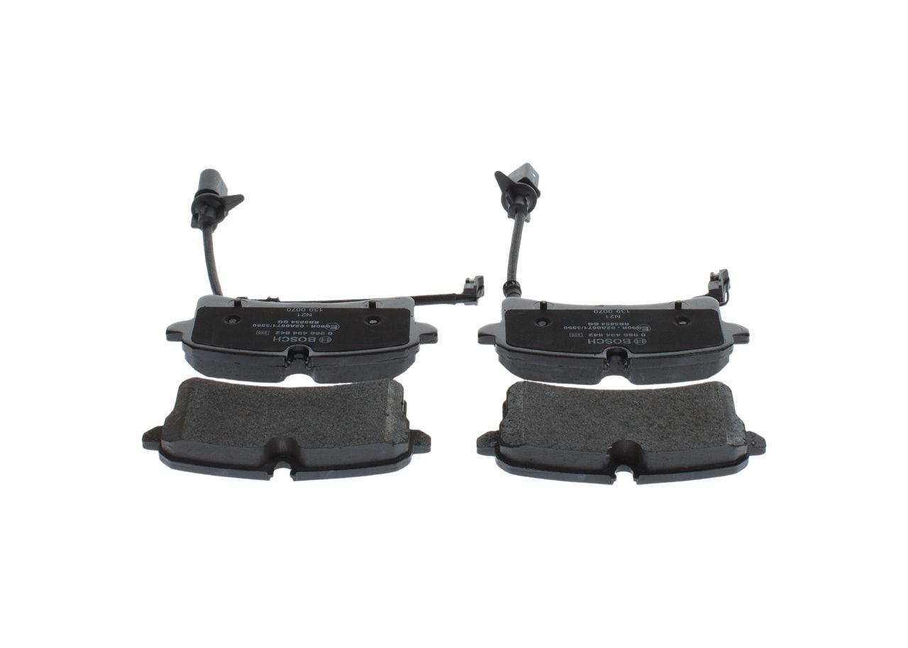 BOSCH 0 986 494 842 - Bremsbelagsatz, Scheibenbremse