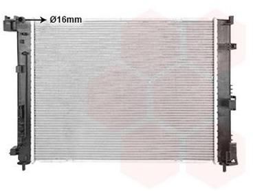 VAN WEZEL 13012714 - Kühler, Motorkühlung