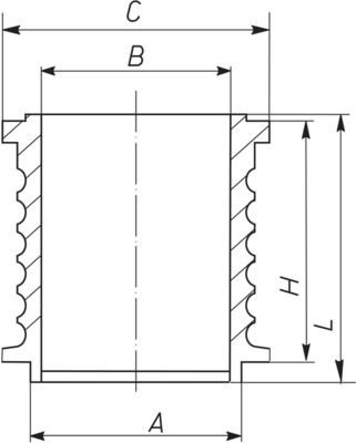 MAHLE 004 WR 22 00 - Zylinderlaufbuchse
