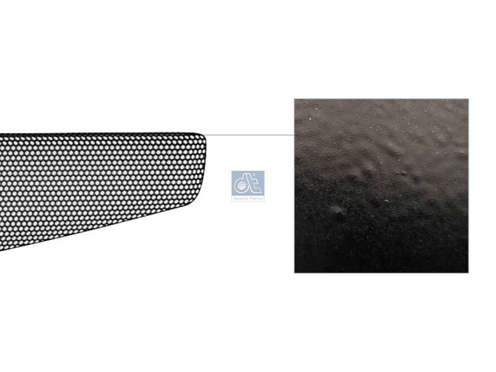 DT Spare Parts 1.23196 - Kühlergittereinsatz