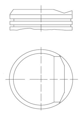 MAHLE 015 88 00 - Kolben