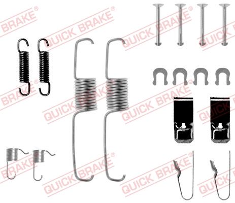 QUICK BRAKE 105-0534 - Zubehörsatz, Bremsbacken
