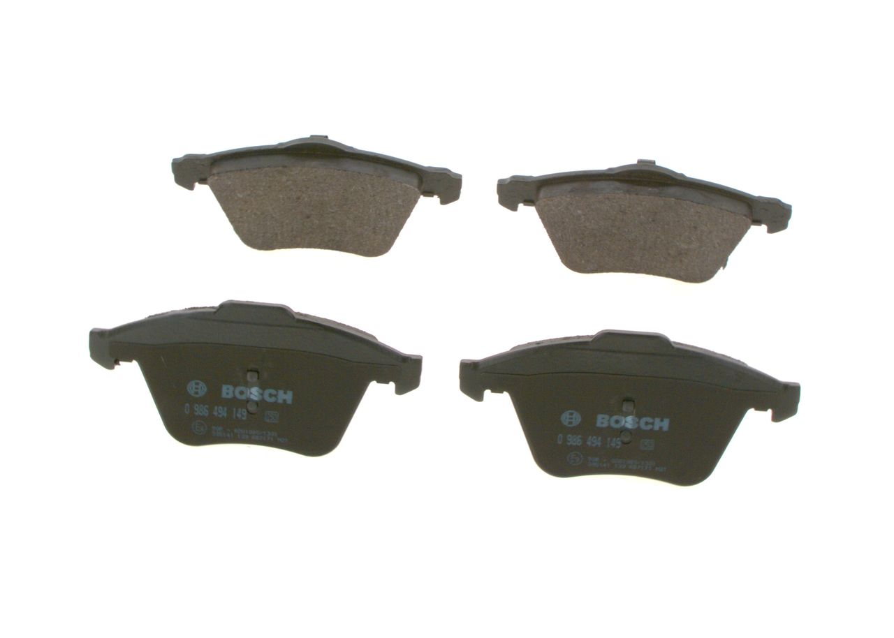 BOSCH 0 986 494 149 - Bremsbelagsatz, Scheibenbremse