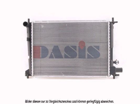 AKS DASIS 091370N - Kühler, Motorkühlung
