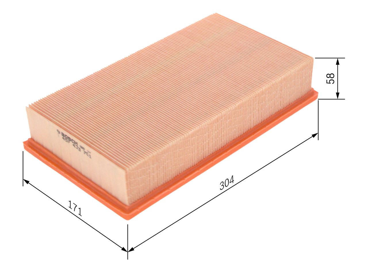 BOSCH 1 457 433 701 - Luftfilter