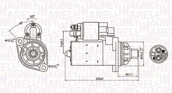 MAGNETI MARELLI 063721337010 - Starter