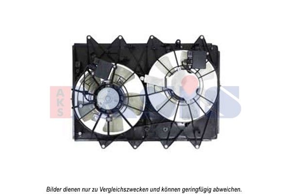 AKS DASIS 118082N - Lüfter, Motorkühlung