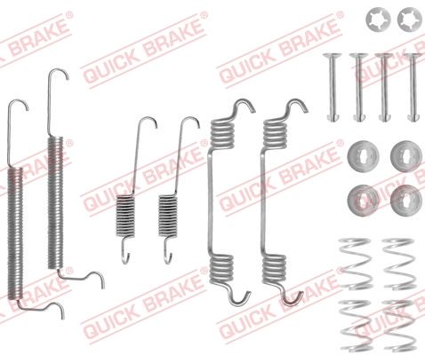 QUICK BRAKE 105-0709 - Zubehörsatz, Bremsbacken