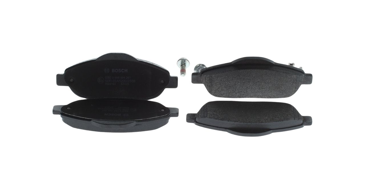 BOSCH 0 986 494 261 - Bremsbelagsatz, Scheibenbremse