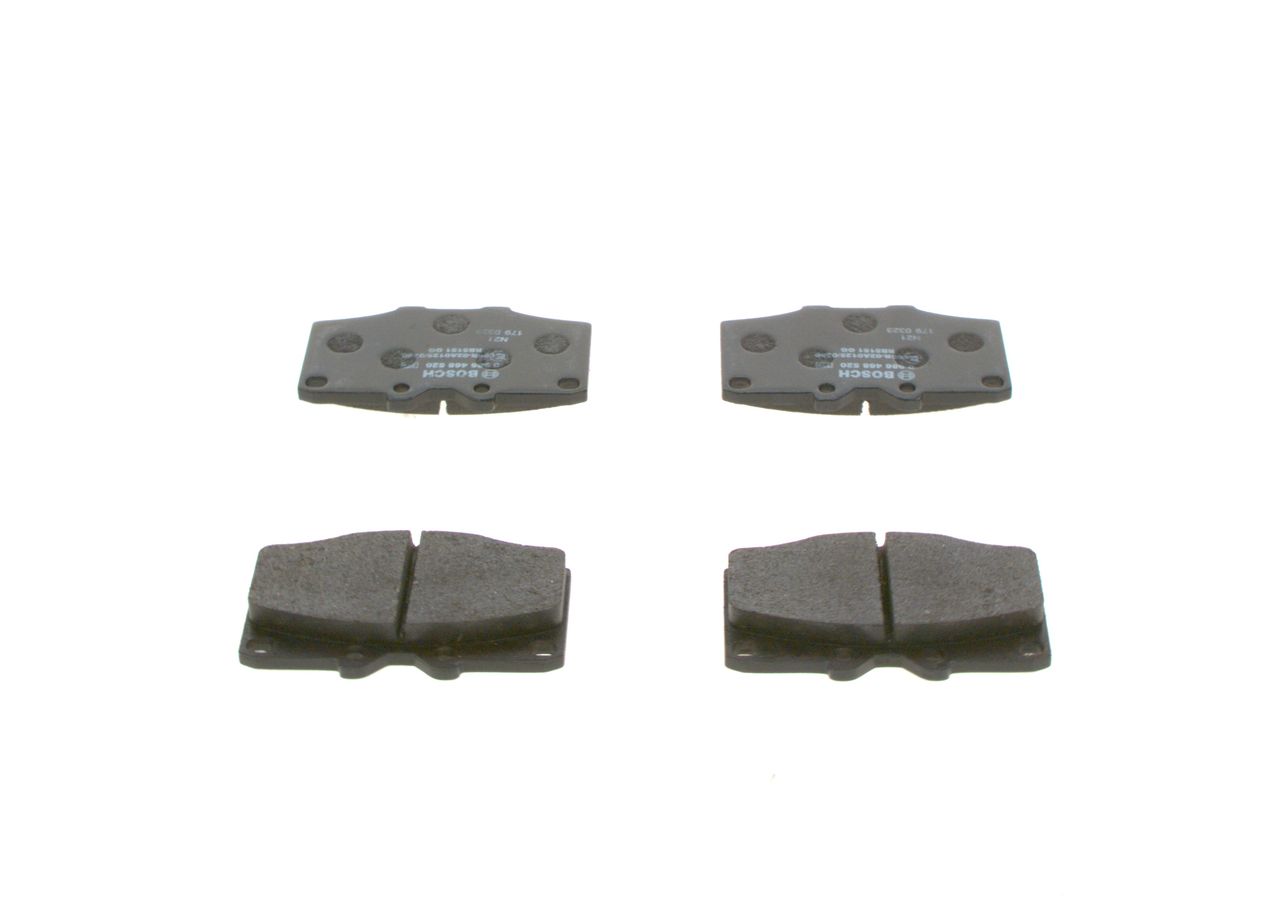 BOSCH 0 986 468 520 - Bremsbelagsatz, Scheibenbremse