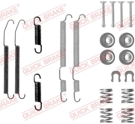 QUICK BRAKE 105-0760 - Zubehörsatz, Bremsbacken