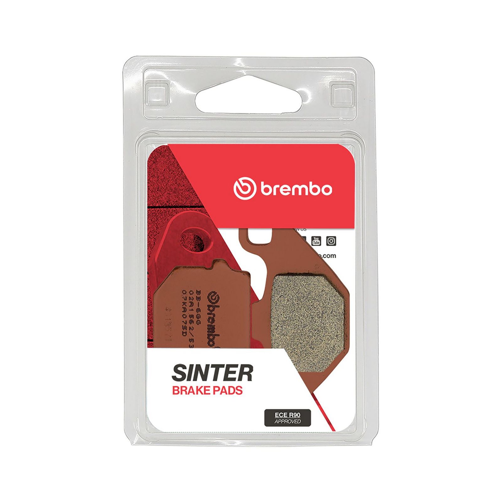 BREMBO 07KA07SD - Bremsbelagsatz, Scheibenbremse