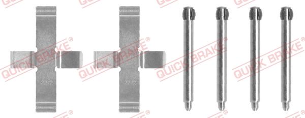 QUICK BRAKE 109-1046 - Zubehörsatz, Scheibenbremsbelag