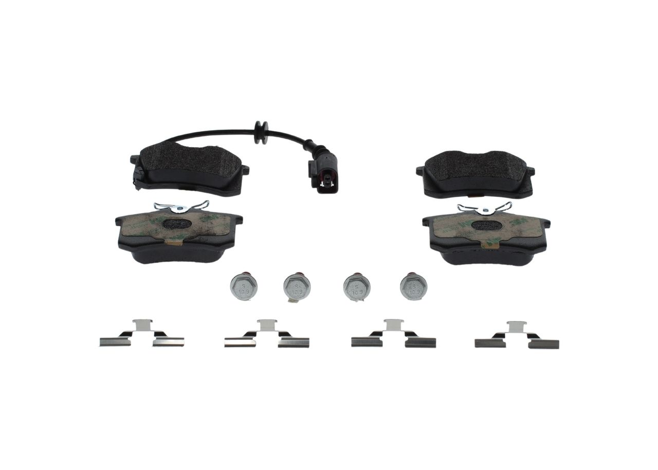 BOSCH 0 986 494 598 - Bremsbelagsatz, Scheibenbremse