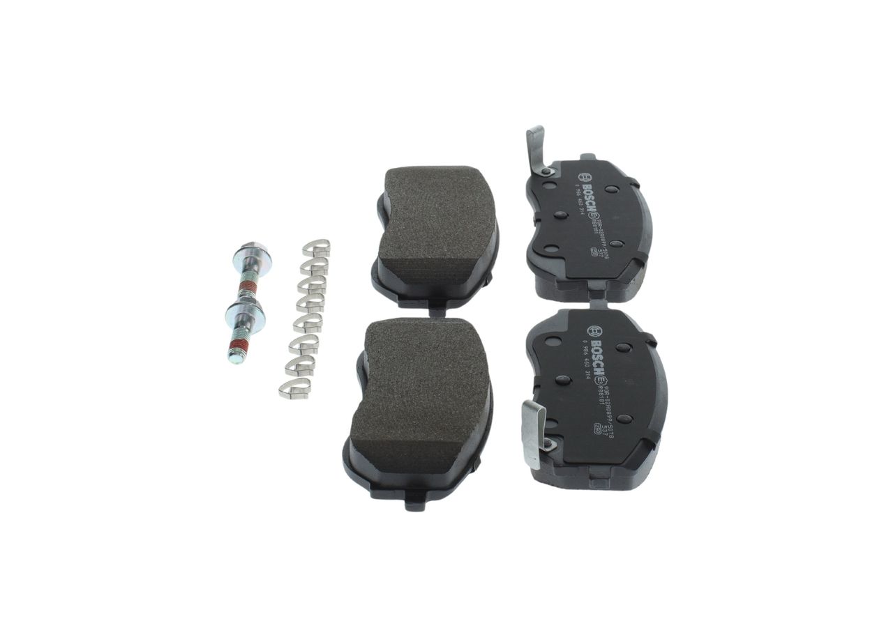 BOSCH 0 986 460 314 - Bremsbelagsatz, Scheibenbremse
