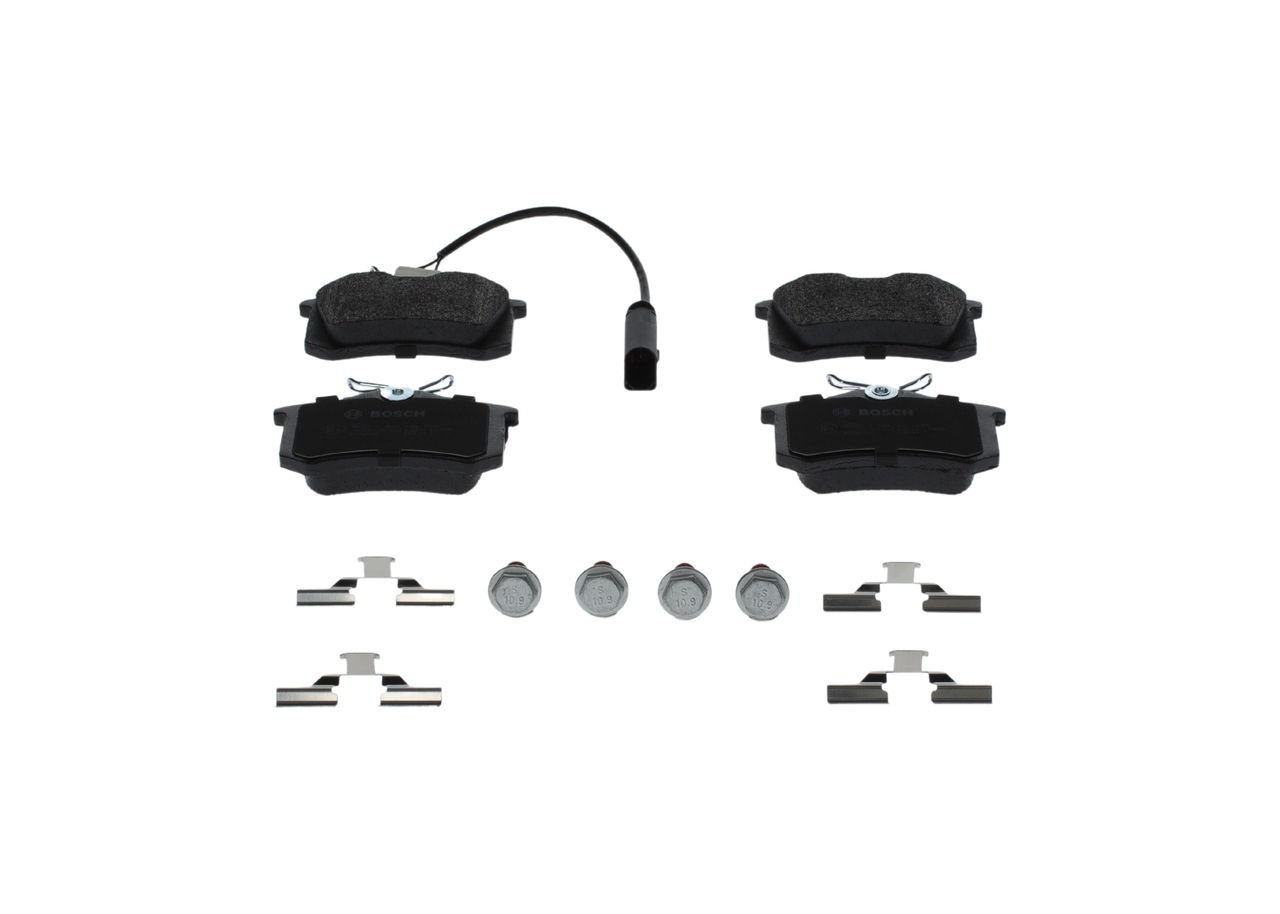 BOSCH 0 986 494 599 - Bremsbelagsatz, Scheibenbremse