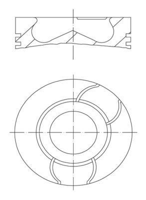 MAHLE 021 PI 00123 000 - Kolben
