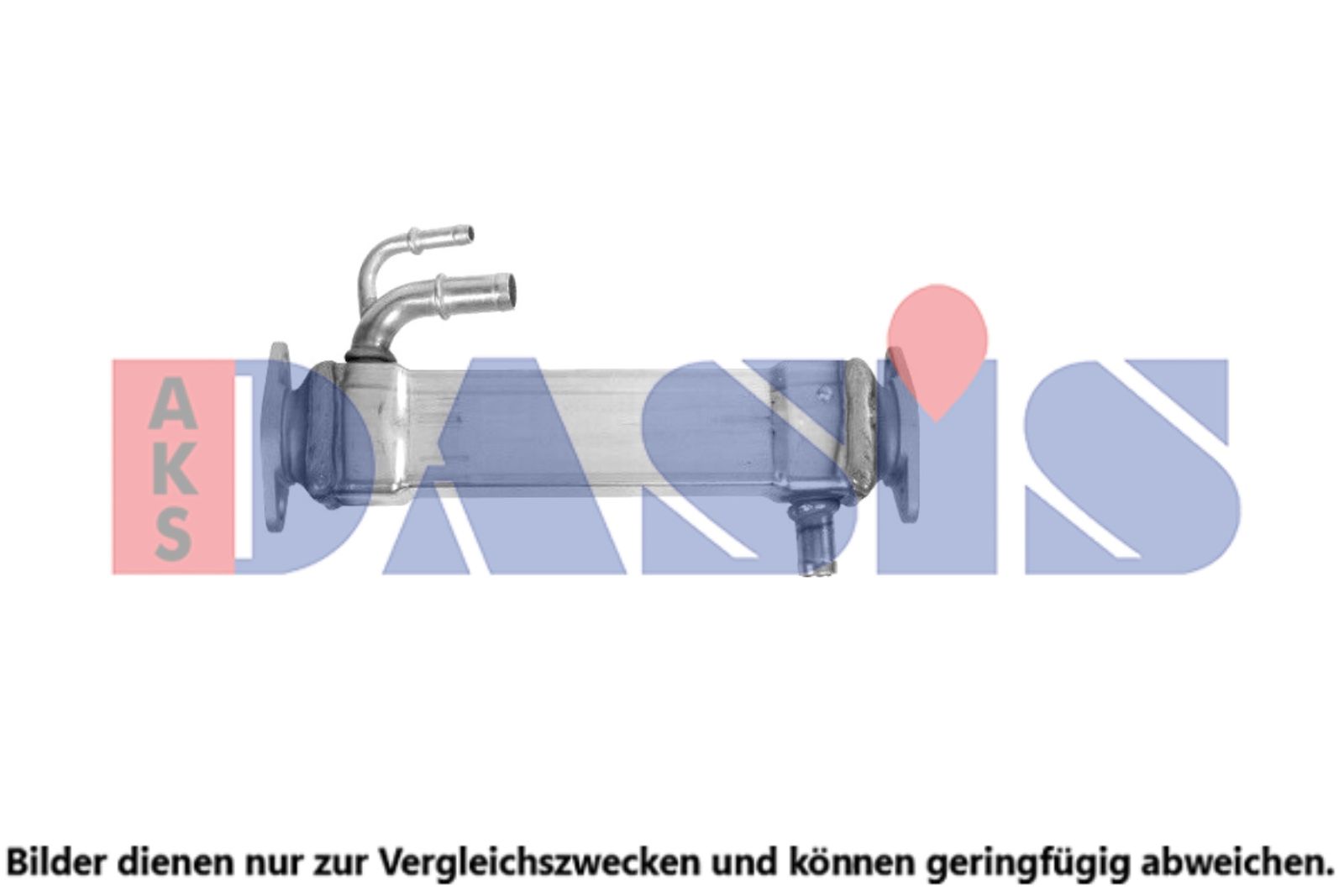 AKS DASIS 085023N - Kühler, Abgasrückführung