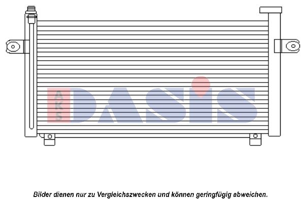 AKS DASIS 072022N - Kühler, Motorkühlung