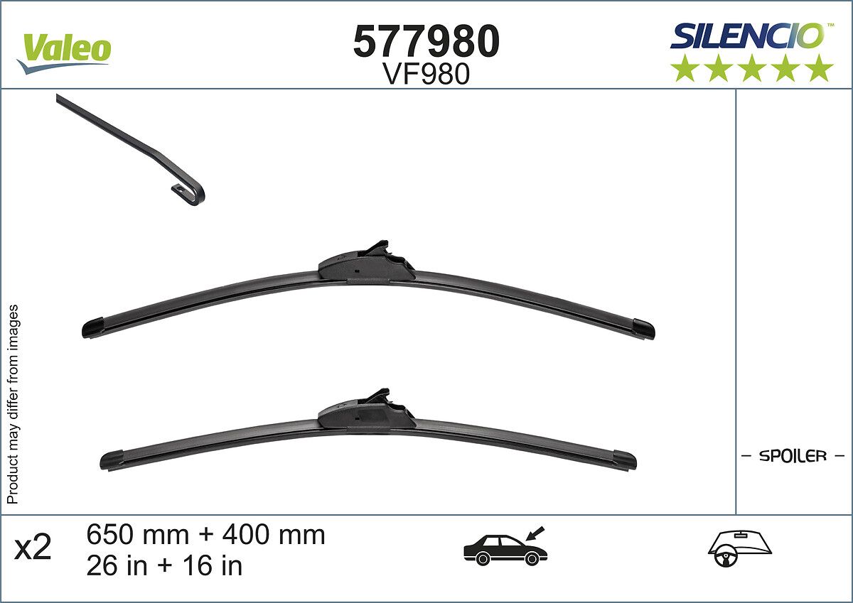 VALEO 577980 - Wischblatt