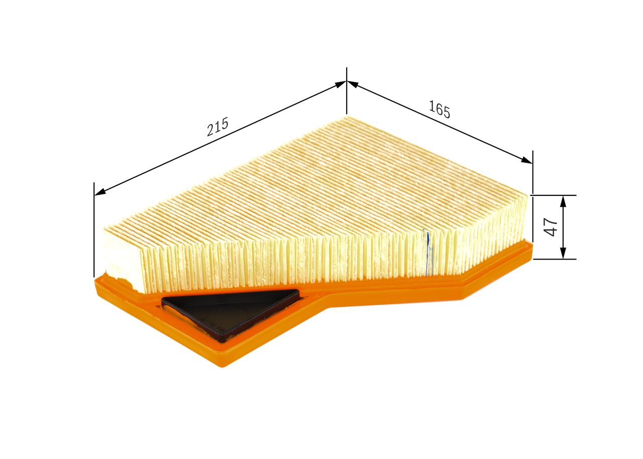 BOSCH 1 457 433 100 - Luftfilter