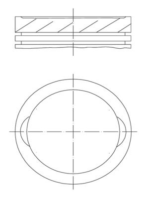 MAHLE 033 98 00 - Kolben