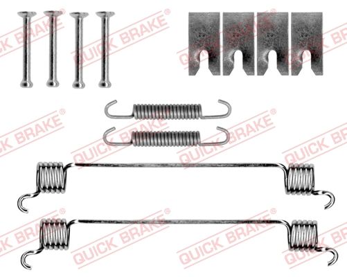 QUICK BRAKE 105-0056 - Zubehörsatz, Bremsbacken