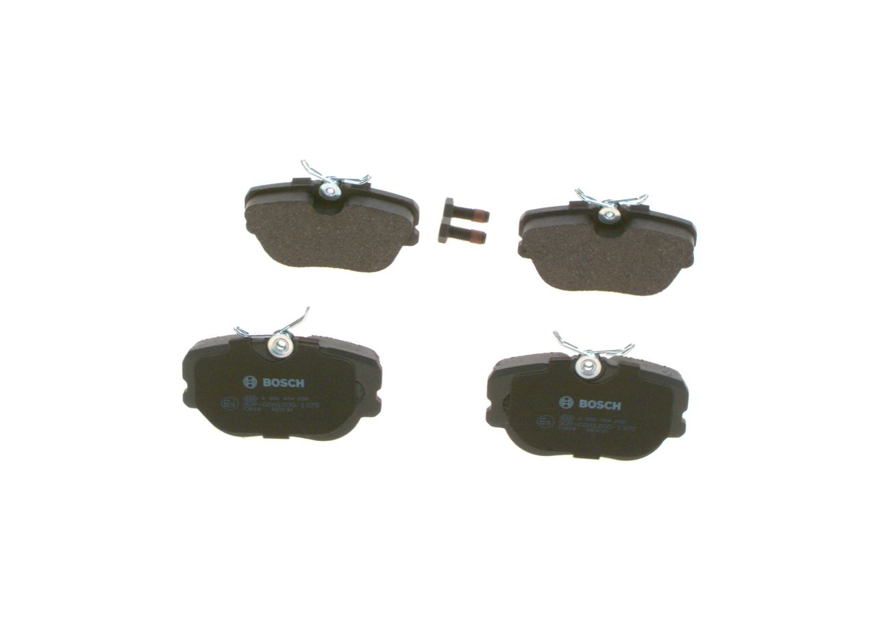 BOSCH 0 986 494 058 - Bremsbelagsatz, Scheibenbremse