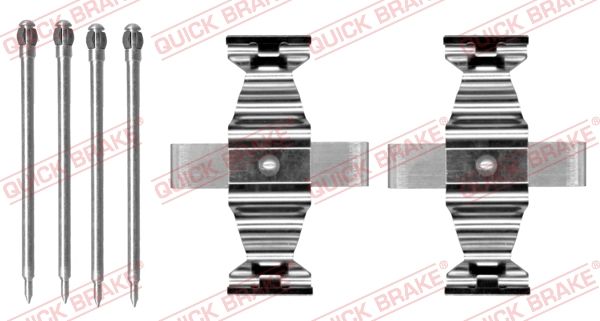 QUICK BRAKE 109-1636 - Zubehörsatz, Scheibenbremsbelag