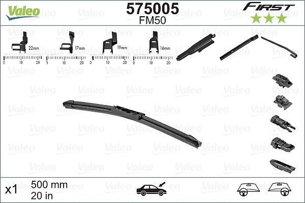 VALEO 575005 - Wischblatt