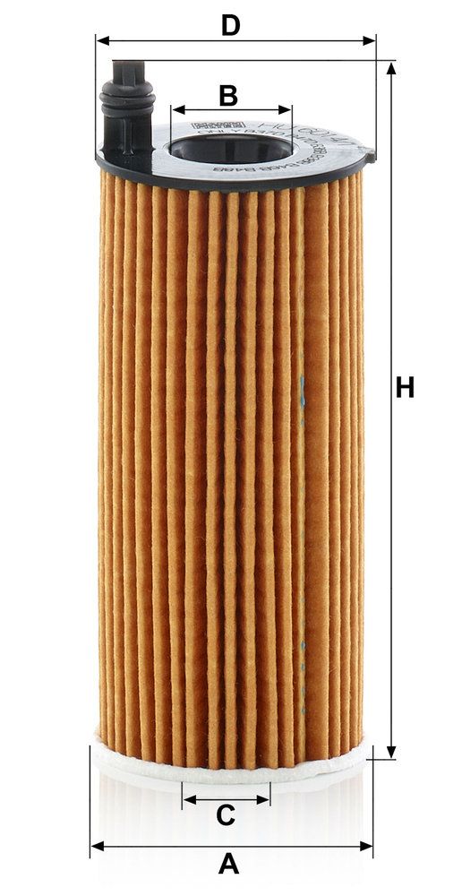 MANN-FILTER HU 6014/1 z - Ölfilter
