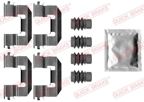 QUICK BRAKE 109-0038 - Zubehörsatz, Scheibenbremsbelag