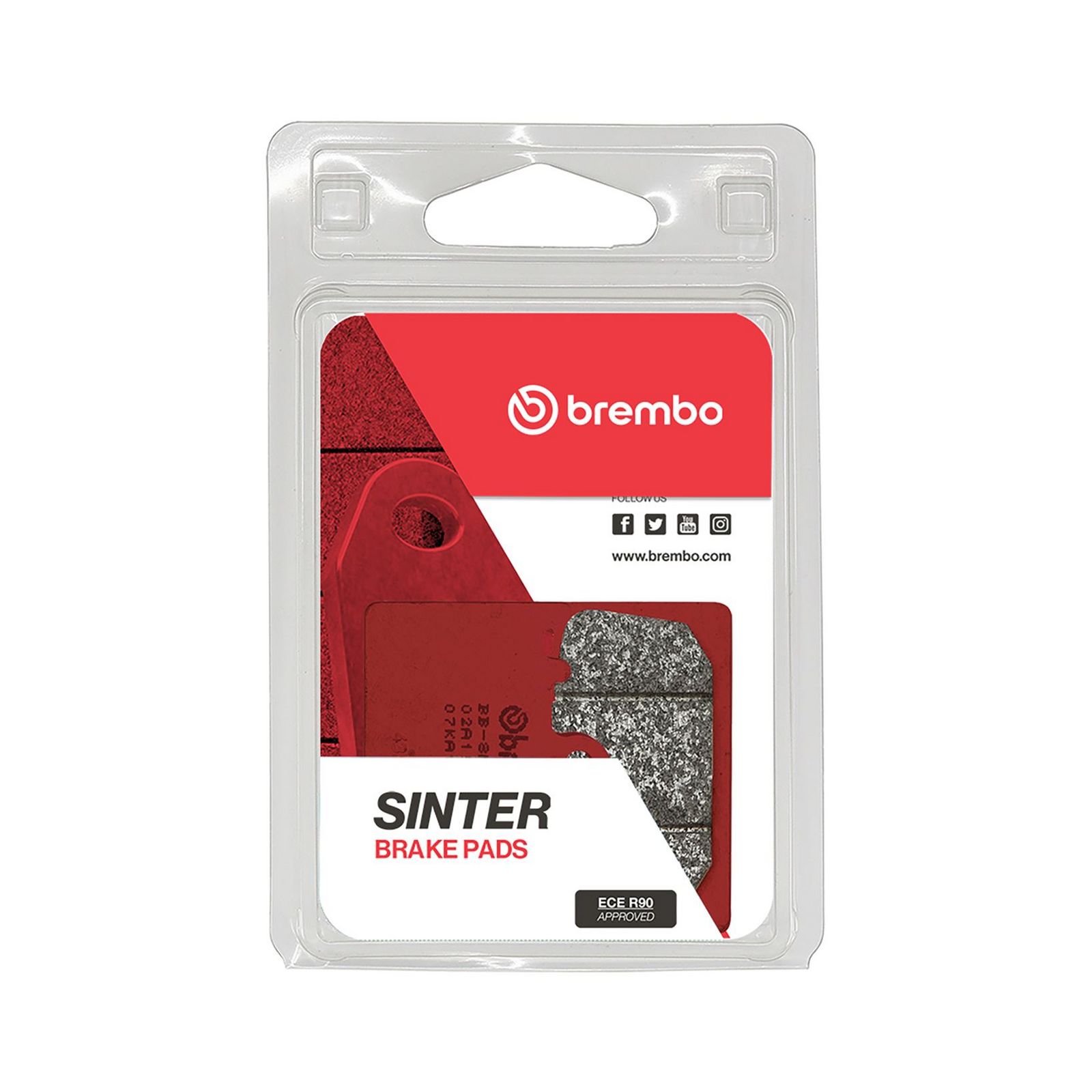BREMBO 07KA14SA - Bremsbelagsatz, Scheibenbremse