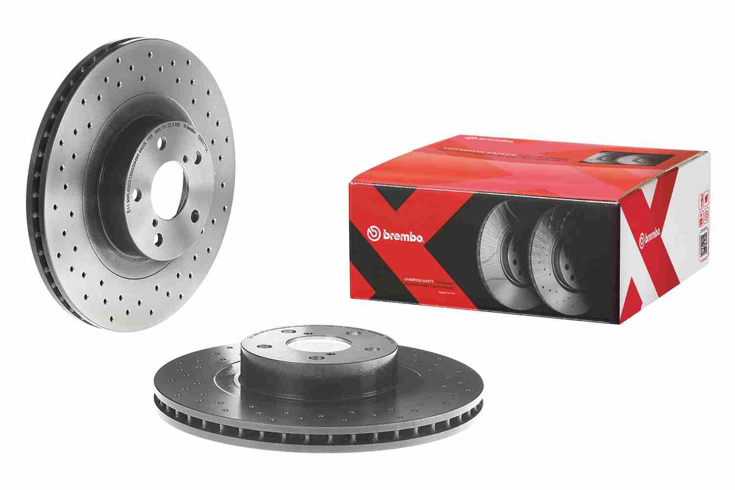 BREMBO 09.9077.1X - Bremsscheibe