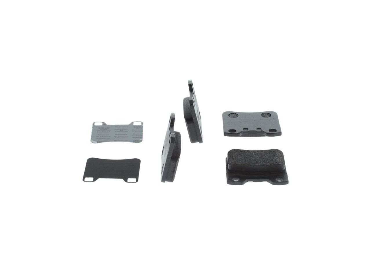 BOSCH 0 986 424 411 - Bremsbelagsatz, Scheibenbremse