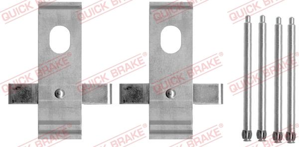 QUICK BRAKE 109-1634 - Zubehörsatz, Scheibenbremsbelag