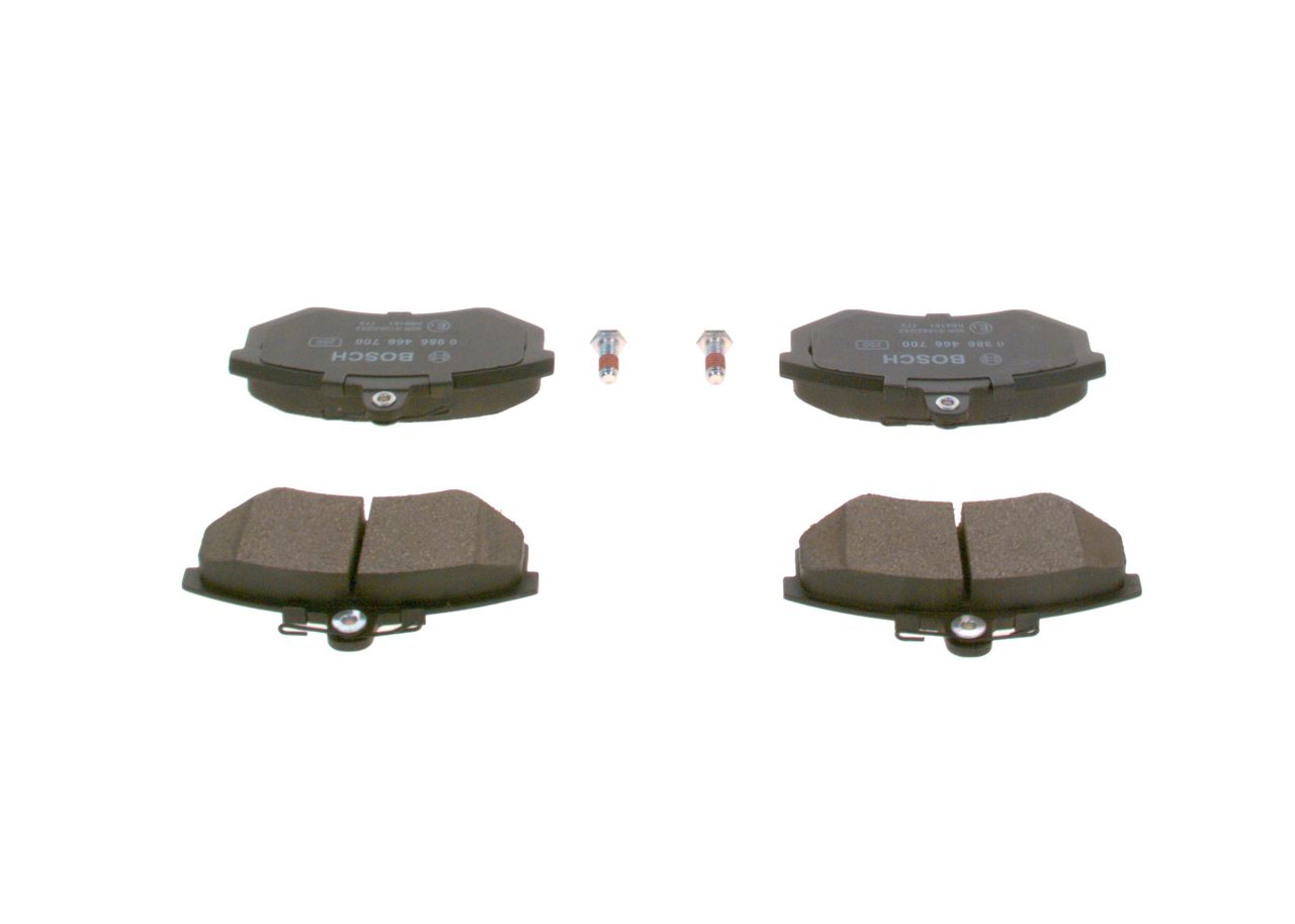 BOSCH 0 986 466 700 - Bremsbelagsatz, Scheibenbremse