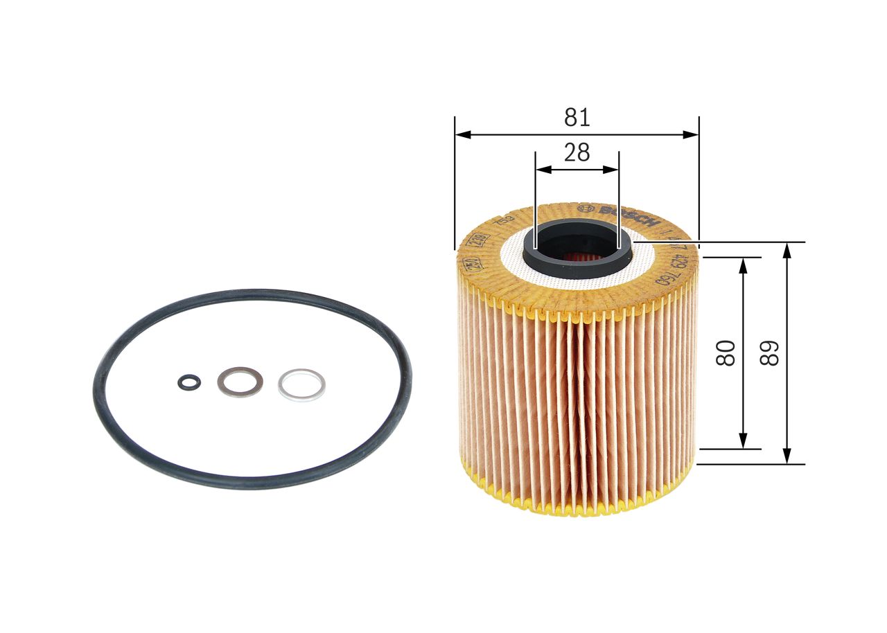 BOSCH 1 457 429 760 - Ölfilter