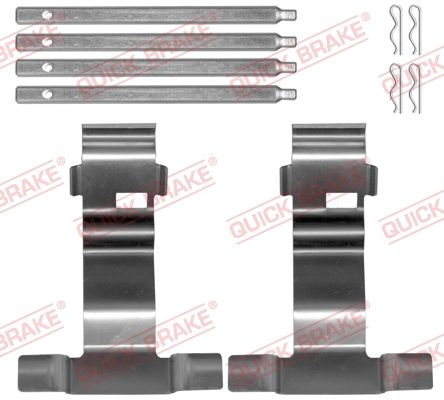 QUICK BRAKE 109-0043 - Zubehörsatz, Scheibenbremsbelag
