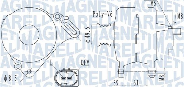 MAGNETI MARELLI 063732065010 - Generator