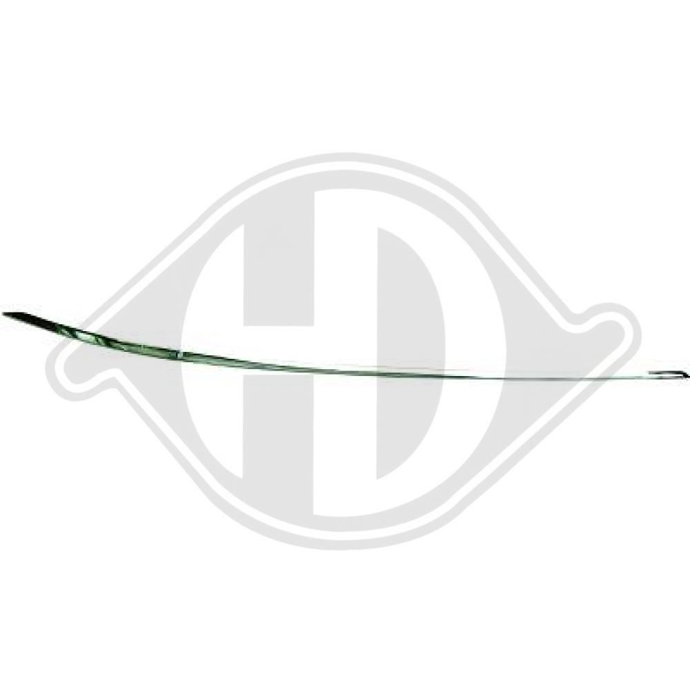 DIEDERICHS 1616063 - Zier-/Schutzleiste, Stoßfänger