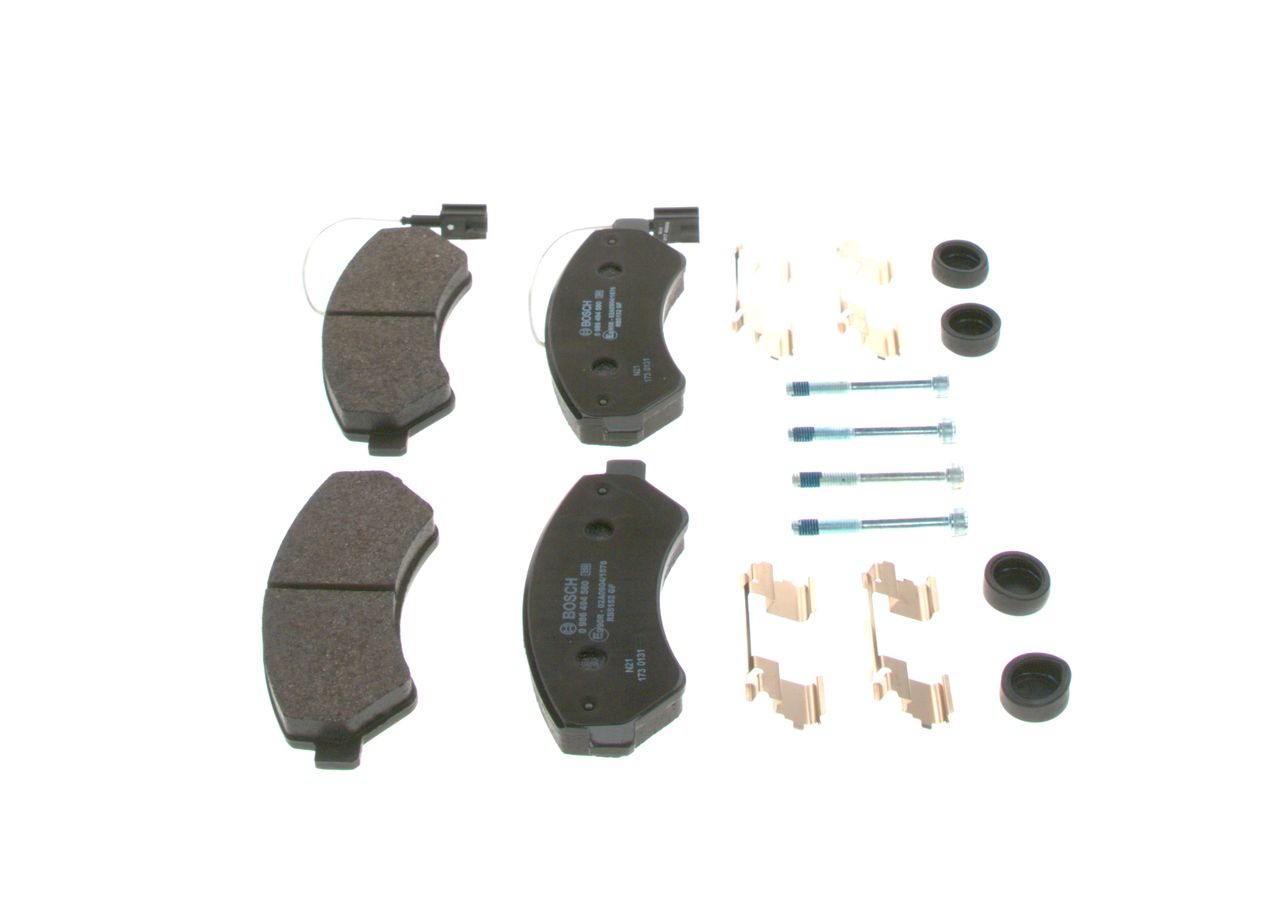 BOSCH 0 986 494 580 - Bremsbelagsatz, Scheibenbremse