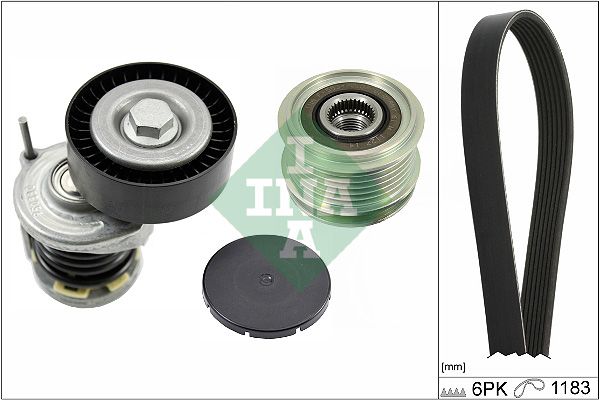 Schaeffler INA 529 0466 20 - Keilrippenriemensatz