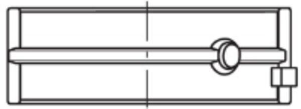 MAHLE 011 HL 21060 000 - Kurbelwellenlagerschale