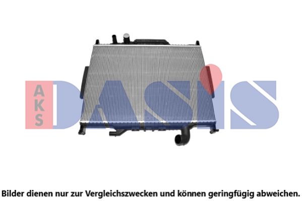AKS DASIS 020072N - Kühler, Motorkühlung