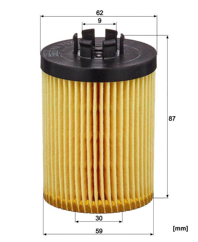 MANN-FILTER HU 712/8 x - Ölfilter