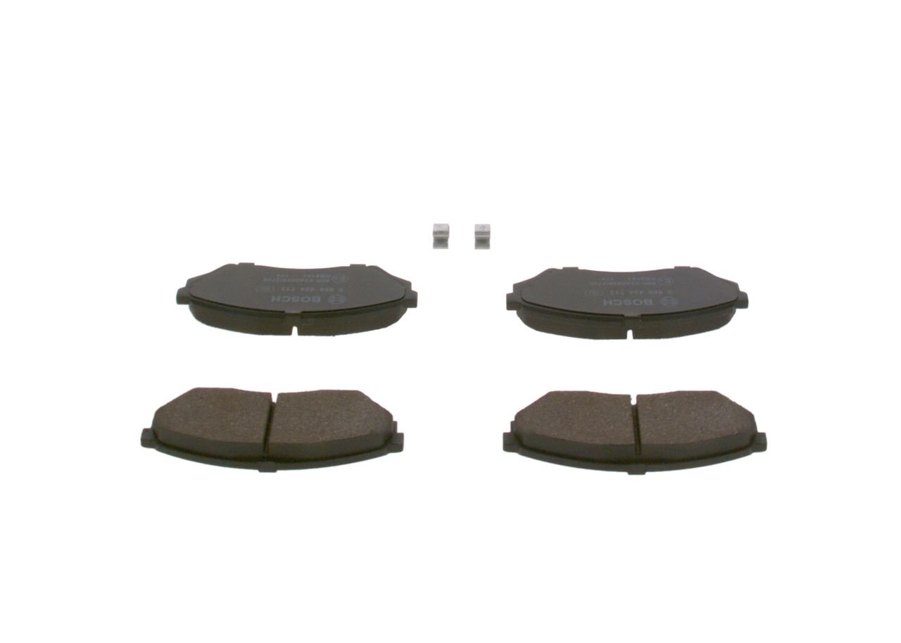 BOSCH 0 986 424 713 - Bremsbelagsatz, Scheibenbremse