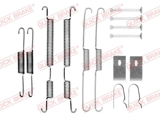 QUICK BRAKE 105-0024 - Zubehörsatz, Bremsbacken